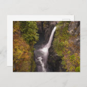 秋のカラーズアットザエルク滝 ポストカード (正面/裏面)