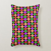 秋のカラーズハーレクイン アクセントクッション (正面(垂直))