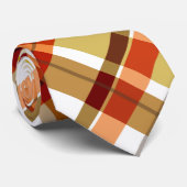 秋のカラーズプレイド ネクタイ (ロール)