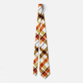 秋のカラーズプレイド ネクタイ (裏面)