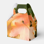 秋のカラーパーティーの特典ボックス フェイバーボックス (裏面サイド)