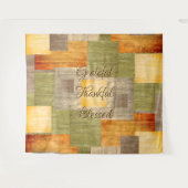 秋のカラーブロック タペストリー (正面(横))