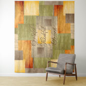 秋のカラーブロック タペストリー (インサイチュ)