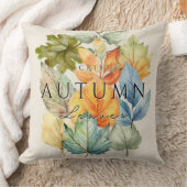 秋のカリカリ離れスピロー – コージー秋ホーム クッション (ブランケット)