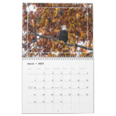 秋のカレンダーのハゲ カレンダー (3月 2027)