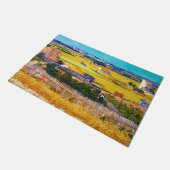 秋のカントリーサイド、ヴァンゴッホ ドアマット (アングル)