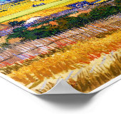 秋のカントリーサイド、ヴァンゴッホ ポスター (角)