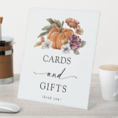 秋のカードとギフト 台座サイン (インサイチュ)