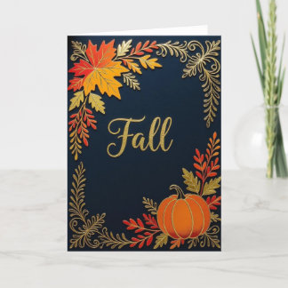 秋のカード, ハッピーオータムカード, 紅葉のカード, ハロウィンカード シーズンカード
