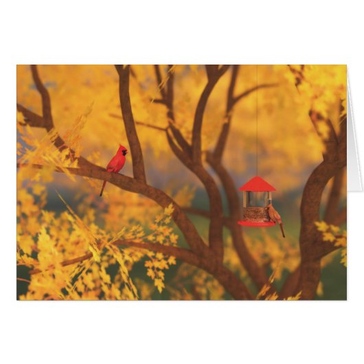 秋のガーディアンカード (正面横)