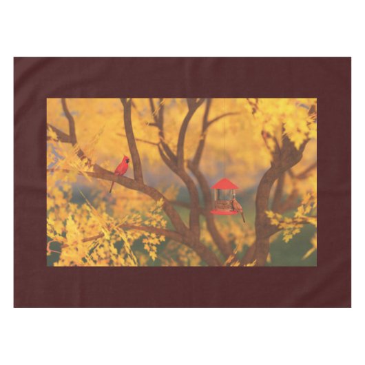 秋のガーディアンテーブルクロス テーブルクロス (正面(横))