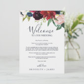 秋のガーデンブルゴーニュ歓迎レター&旅程 (スタンド正面)