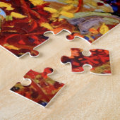 秋のガーランドカラフル絵画だ。 ジグソーパズル (側面)