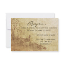 秋のキジの結婚披露宴