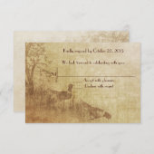 秋のキジマン 返信 (正面/裏面)