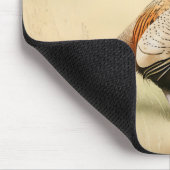 秋のキジ畑金ゴールド マウスパッド (コーナー)