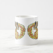 秋のキツネのマグ コーヒーマグカップ (中央)