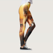 秋のキツネインエステティック&かわいい森チャーム レギンス (右)