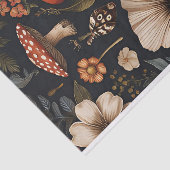 秋のキノコと花の秋切り離し 薄葉紙 (詳細)