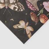 秋のキノコと花の秋切り離し 薄葉紙 (詳細)