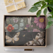 秋のキノコと花の秋切り離し 薄葉紙 (ギフト)