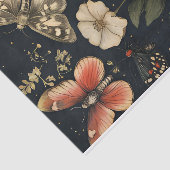 秋のキノコと花の秋切り離し 薄葉紙 (詳細)