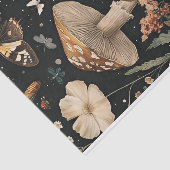 秋のキノコと花の秋切り離し 薄葉紙 (詳細)