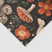 秋のキノコと花の秋切り離し 薄葉紙 (詳細)