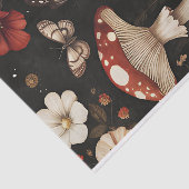 秋のキノコと花の秋切り離し 薄葉紙 (詳細)