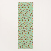 秋のキノコのヨガマット ヨガマット (裏面)