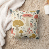 秋のキノコ植物型枕 クッション (ブランケット)