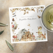 秋のキノコ |ウッドランド・フォレスト・ベビーシャワー