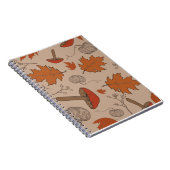 秋のキノコ ノートブック (右側)