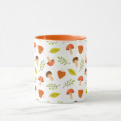 秋のキノコ マグカップ (中央)