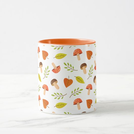 秋のキノコ マグカップ (中央)