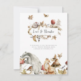 秋のキノコ | 森の木立に感謝を込めて 招待状