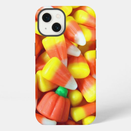 秋のキャンディーコーン iPhoneケース (裏面)