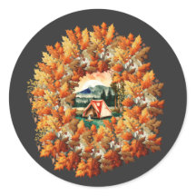 秋のキャンプ：居心地の良い自然脱出