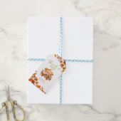 秋のキューティーパイ ベビーシャワー ギフトタグ (より糸付き)