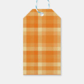 秋のキューティーパイ ベビーシャワー ギフトタグ (裏面)