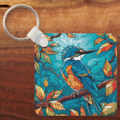 秋のキングフィッシャー・キーチェーン キーホルダー (正面)