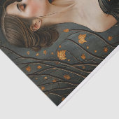 秋のクイーンブラックガウンエレガントデクページ 薄葉紙 (詳細)