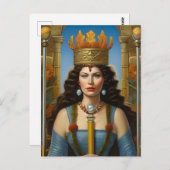 秋のクイーンポストカード ポストカード (正面/裏面)