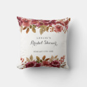 秋のクラシック ブランシュ＆バブル ブライズシャワー クッション (正面)