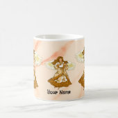 秋のクリスチャン天使 コーヒーマグカップ (中央)