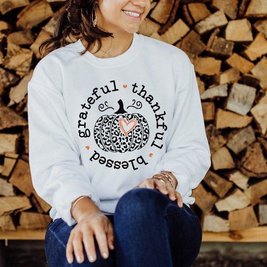 秋のクルーネック スウェットシャツ