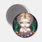 "秋のクロッカスフェアリー"マグネット マグネット (正面/裏面)