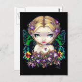 「秋のクロッカス妖精」ポストカード ポストカード (正面/裏面)