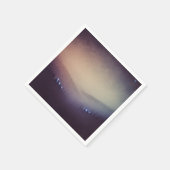 秋のグラデーション夕暮れ朝のデコップナプキン スタンダードカクテルナプキン (角)