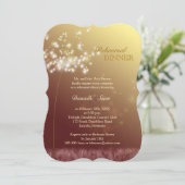 秋のグラム結婚のリハーサル 招待状 (スタンド正面)